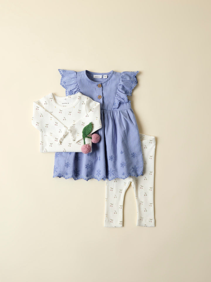 name it baby FICHERRY LEGGING - Cloud Dancer