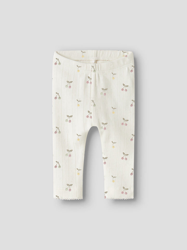name it baby FICHERRY LEGGING - Cloud Dancer