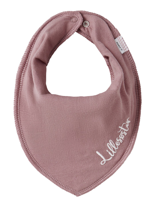 name it baby YATTE SCARF BIB - Woodrose | Lillesøster - Torgunns Barneklær AS