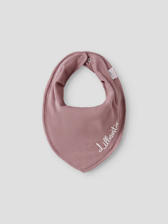 name it baby YATTE SCARF BIB - Woodrose | Lillesøster - Torgunns Barneklær AS