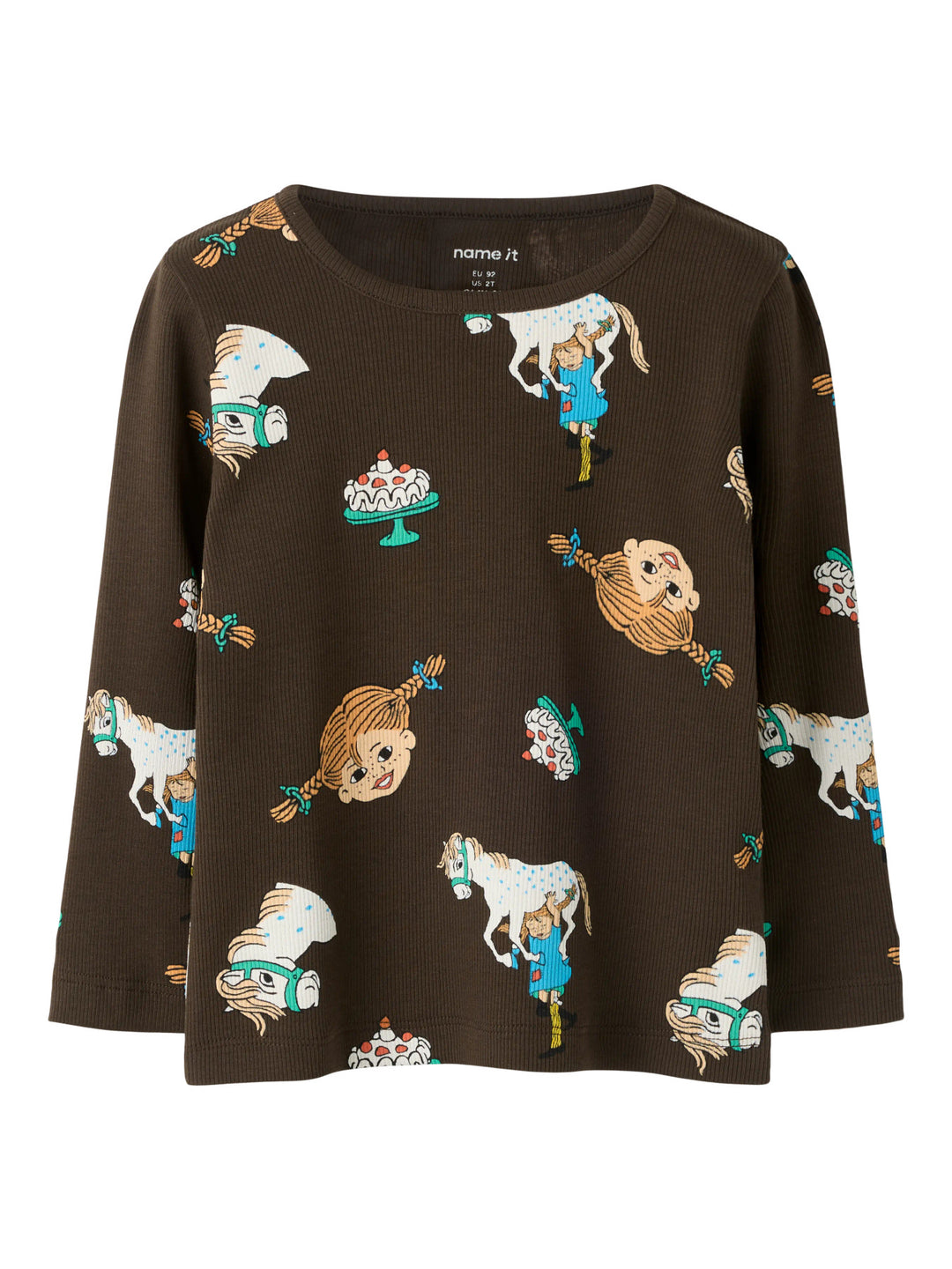 name it mini PIPPI LS TOP NOOS SKY - Delicioso