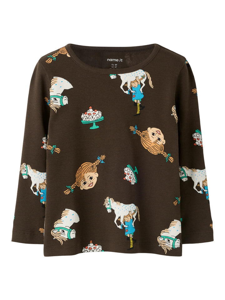 name it mini PIPPI LS TOP NOOS SKY - Delicioso