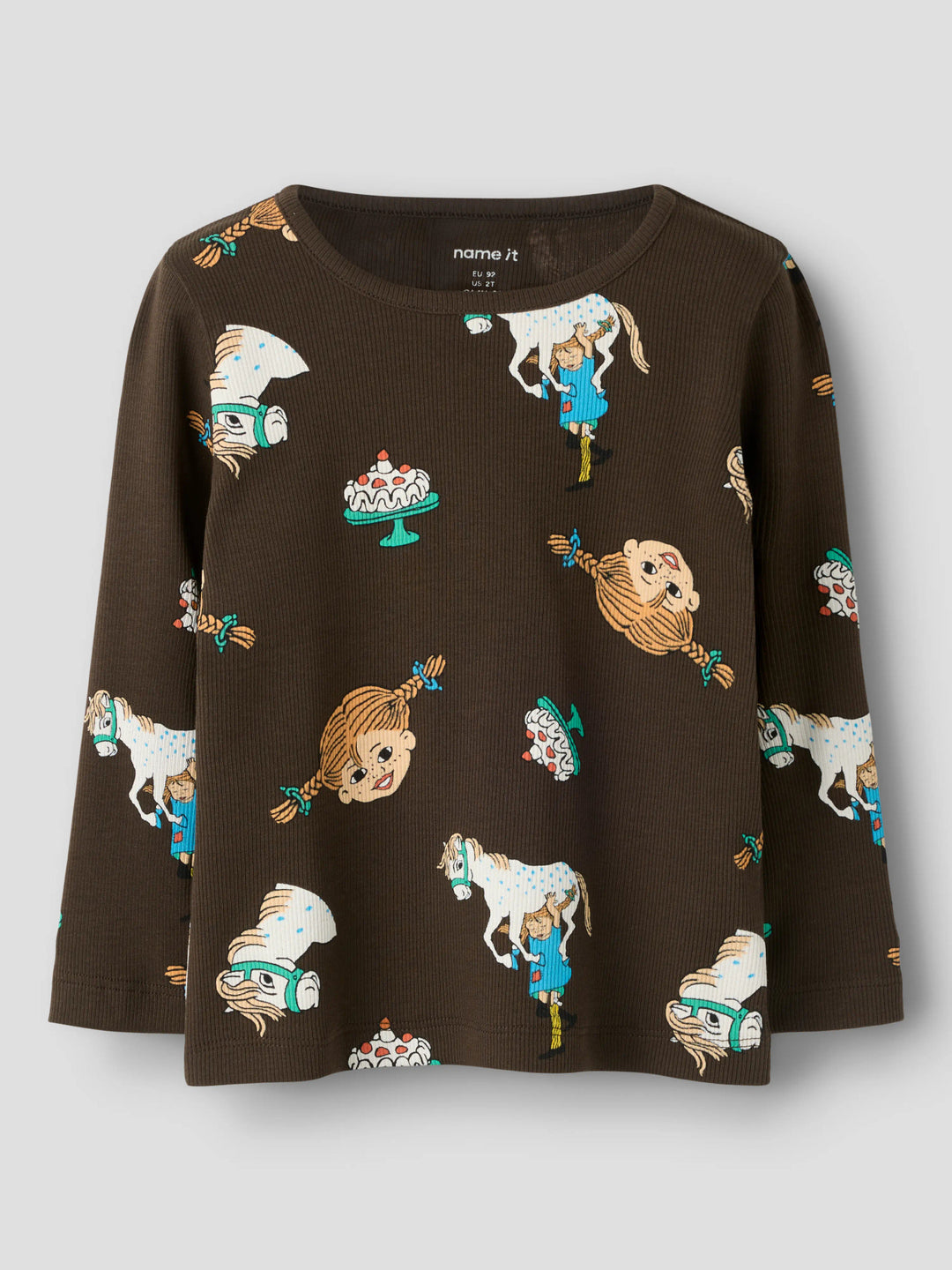 name it mini PIPPI LS TOP NOOS SKY - Delicioso