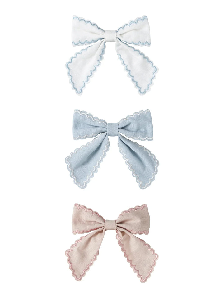 Lil Atelier Mini - JARPER 3P hårspenne - Coconut Milk