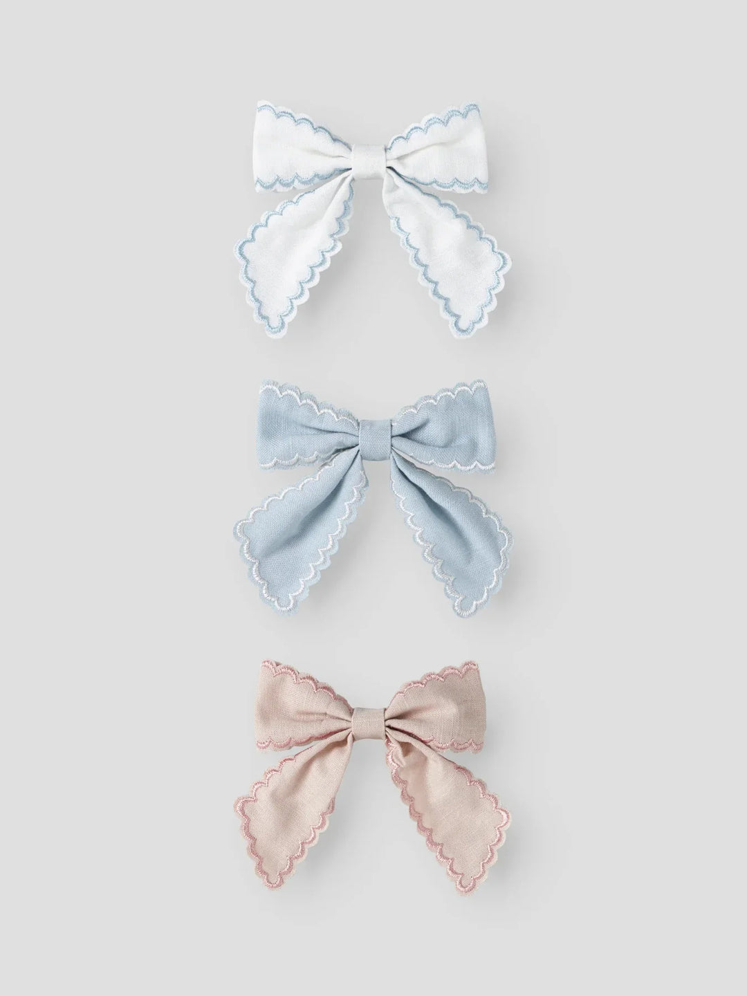 Lil Atelier Mini - JARPER 3P hårspenne - Coconut Milk