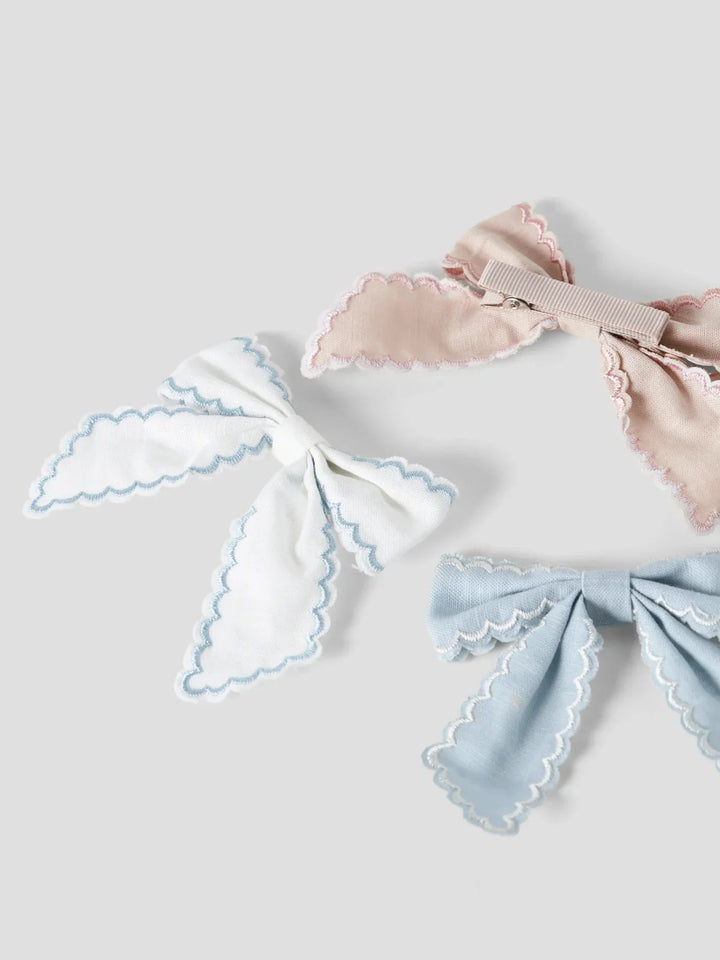 Lil Atelier Mini - JARPER 3P hårspenne - Coconut Milk