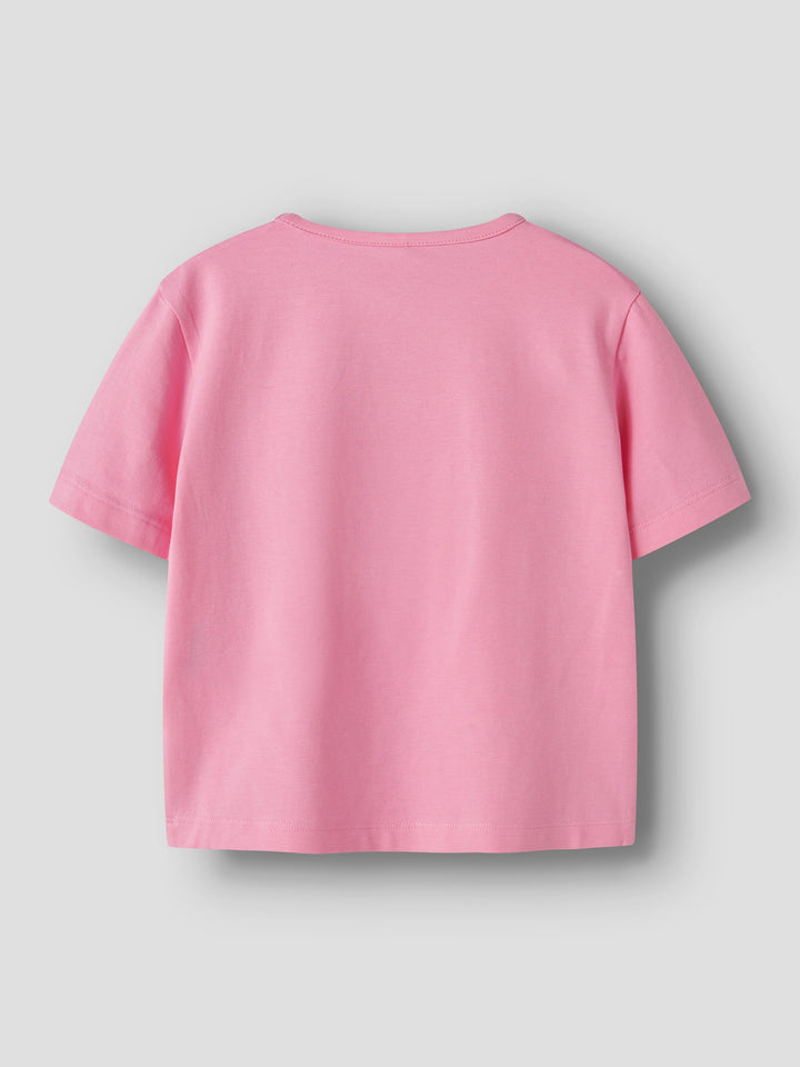 name it mini MURI PIPPI SS TOP SKY - Pink Drink