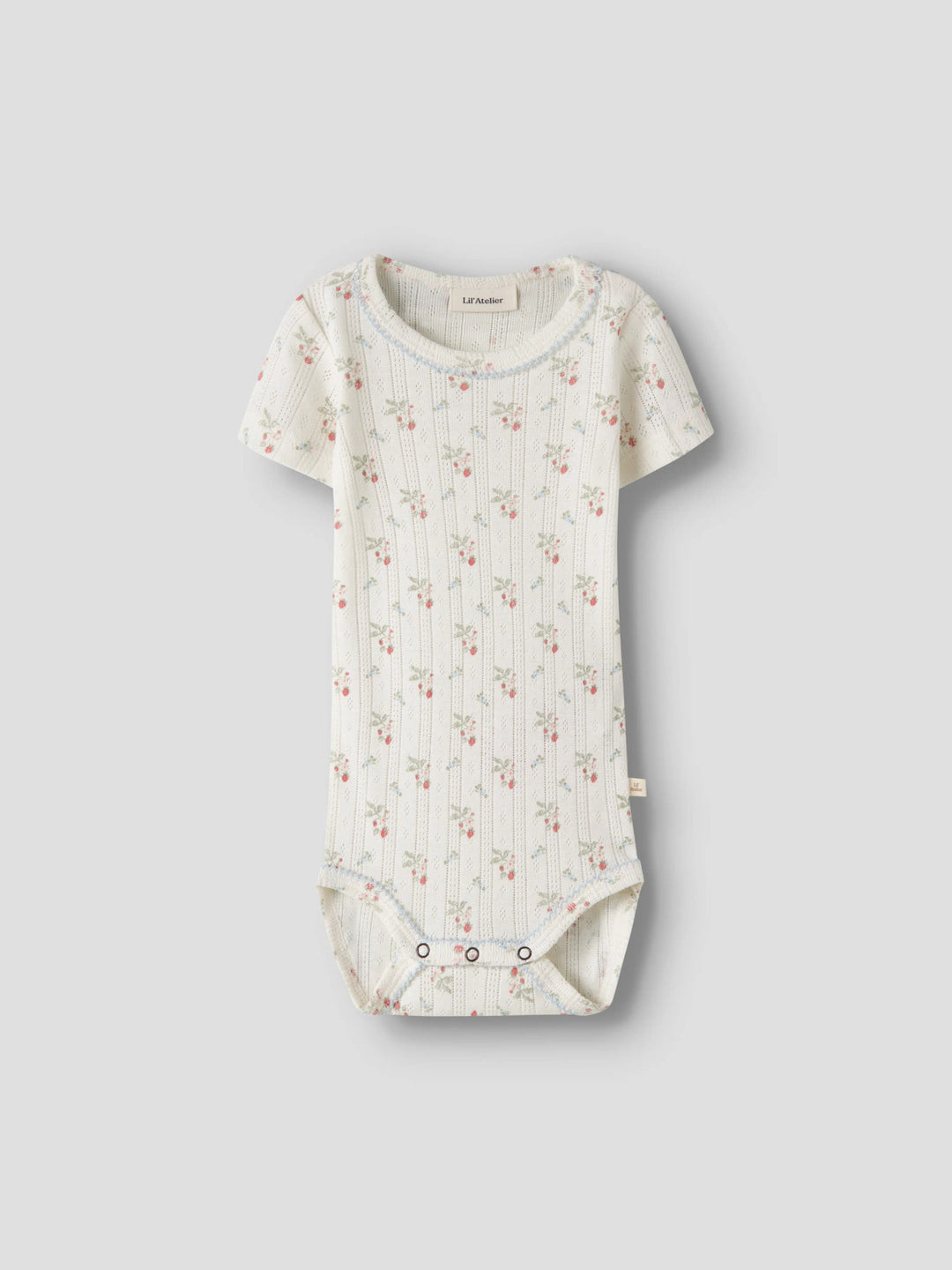 Lil Atelier Baby RACHELLO DUNA SLIM body - Coconut Milk | Strawberry