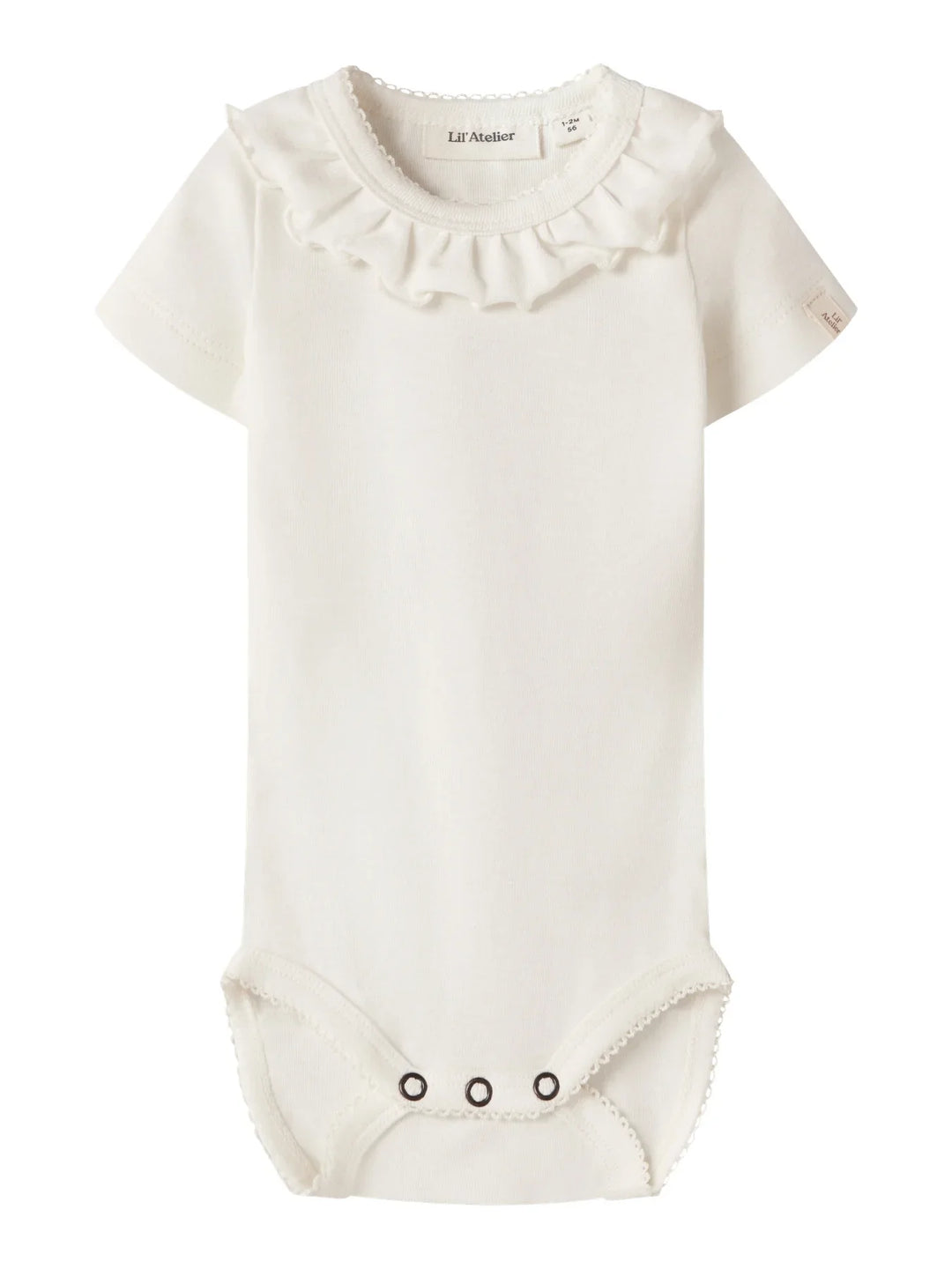 Lil Atelier Baby GAYO KOE SLIM body - Coconut Milk