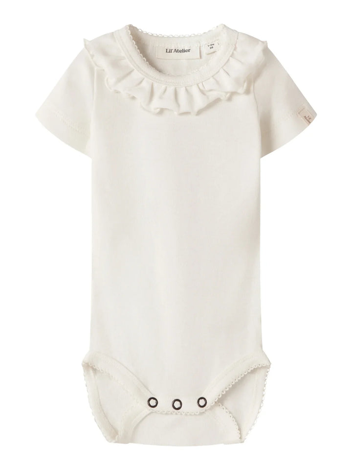 Lil Atelier Baby GAYO KOE SLIM body - Coconut Milk