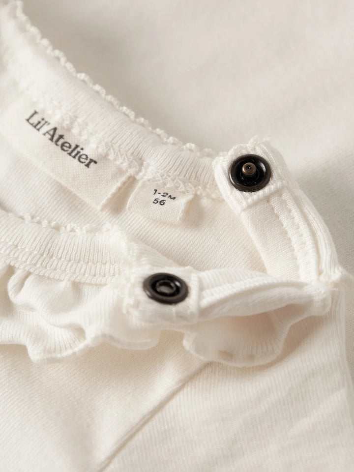Lil Atelier Baby GAYO KOE SLIM body - Coconut Milk