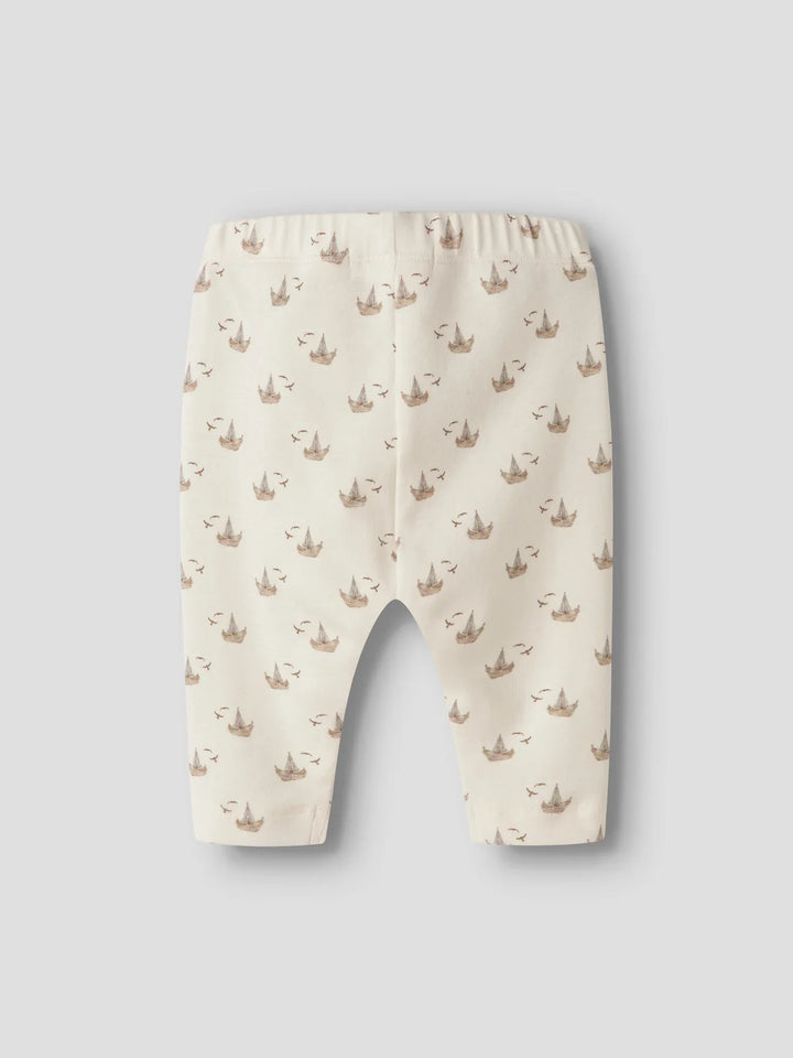 Lil Atelier Baby GAYO SAK LOOSE bukse - Coconut Milk | Boat
