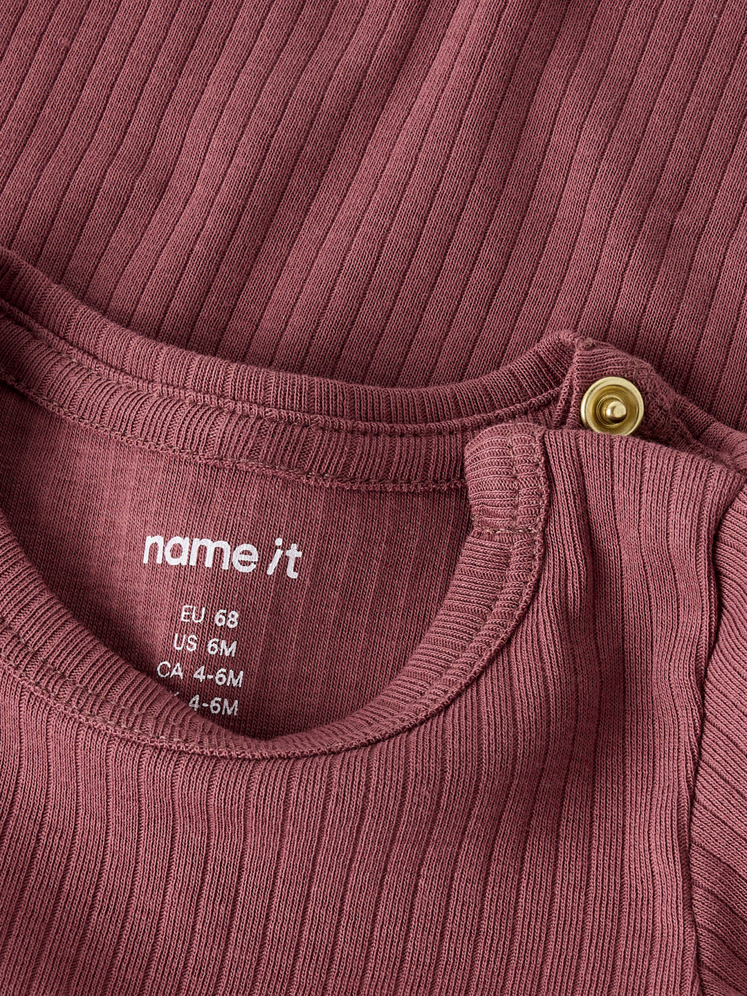 name it baby OFULLA LS SLIM BODY - Rose Brown