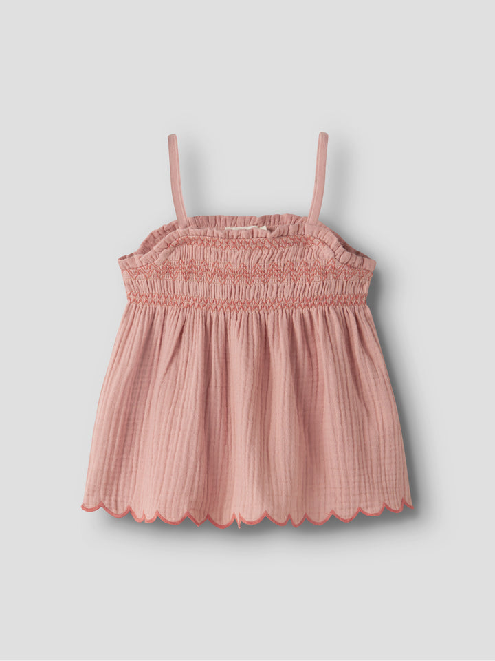 Lil Atelier Mini HIBA STRAP topp - Rose Tan
