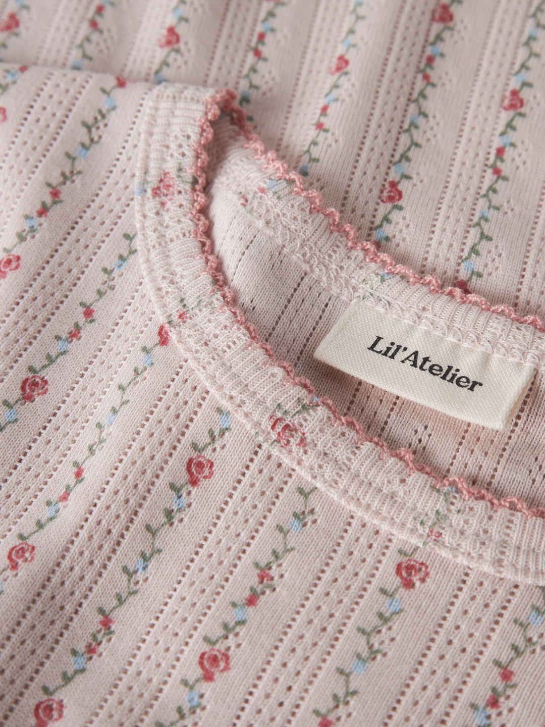 Lil Atelier Mini RACHELLO DAP SLIM topp - Morganite | Flower