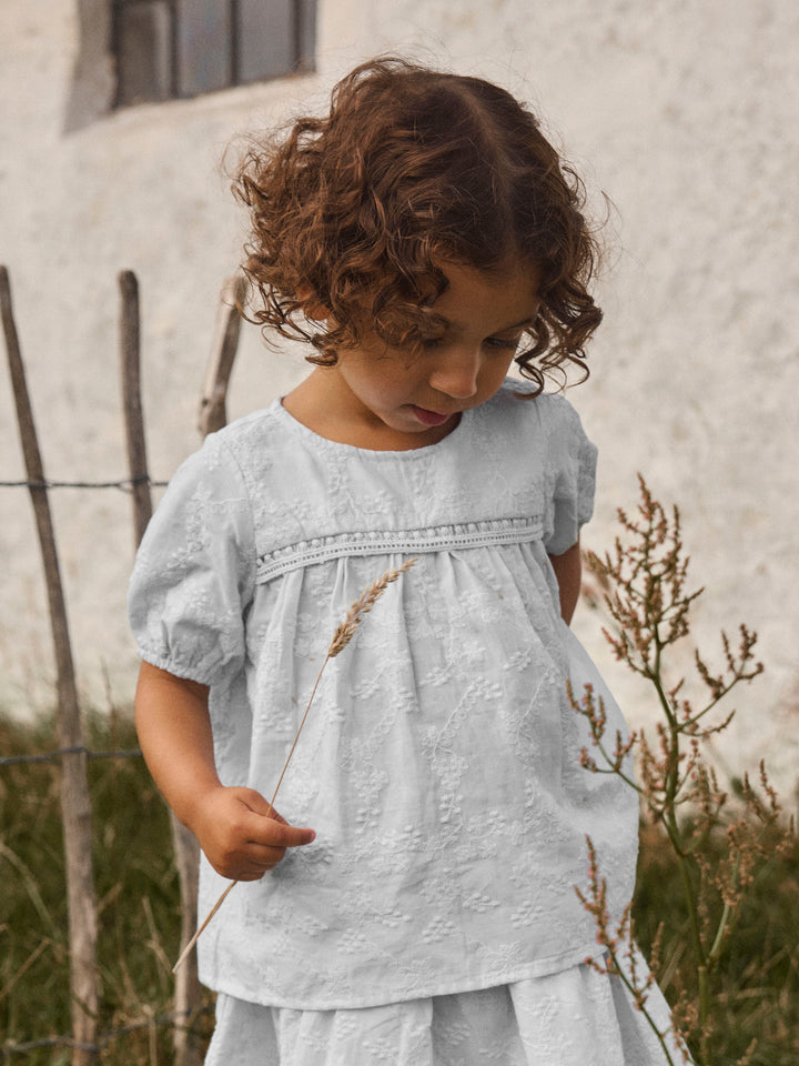 Lil Atelier Mini JIVA LOOSE skjorte - Plein Air