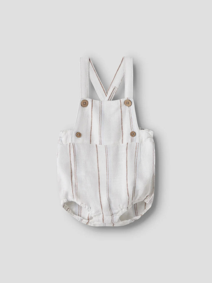 Lil Atelier Baby JERAN LOOSE romper - Coconut Milk
