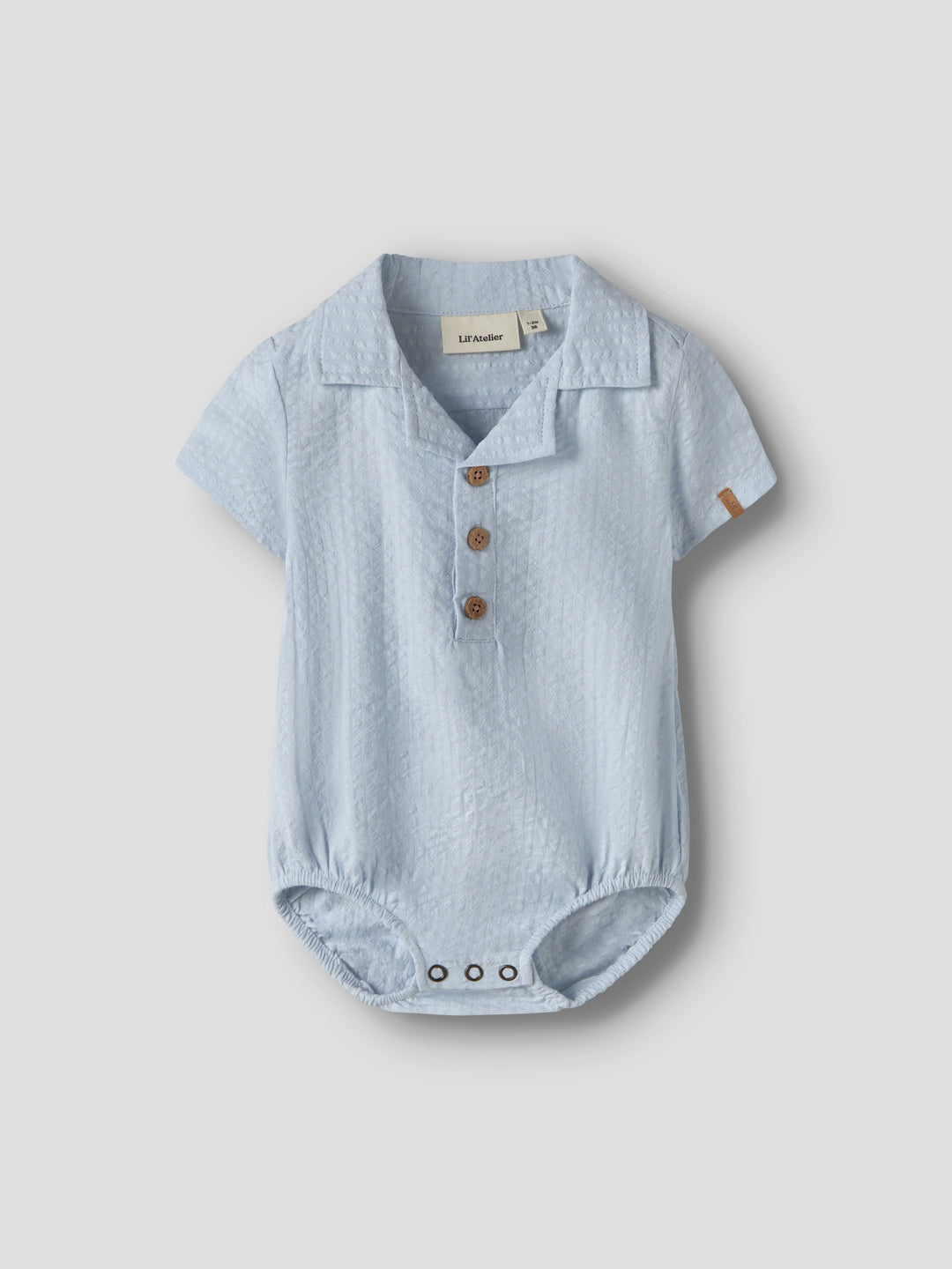 Lil Atelier Baby HOMAN MAK LOOSE bodyskjorte - Plein Air
