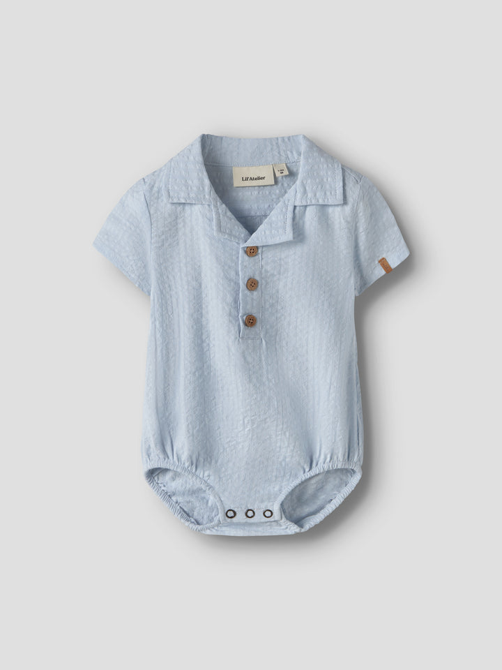 Lil Atelier Baby HOMAN MAK LOOSE bodyskjorte - Plein Air