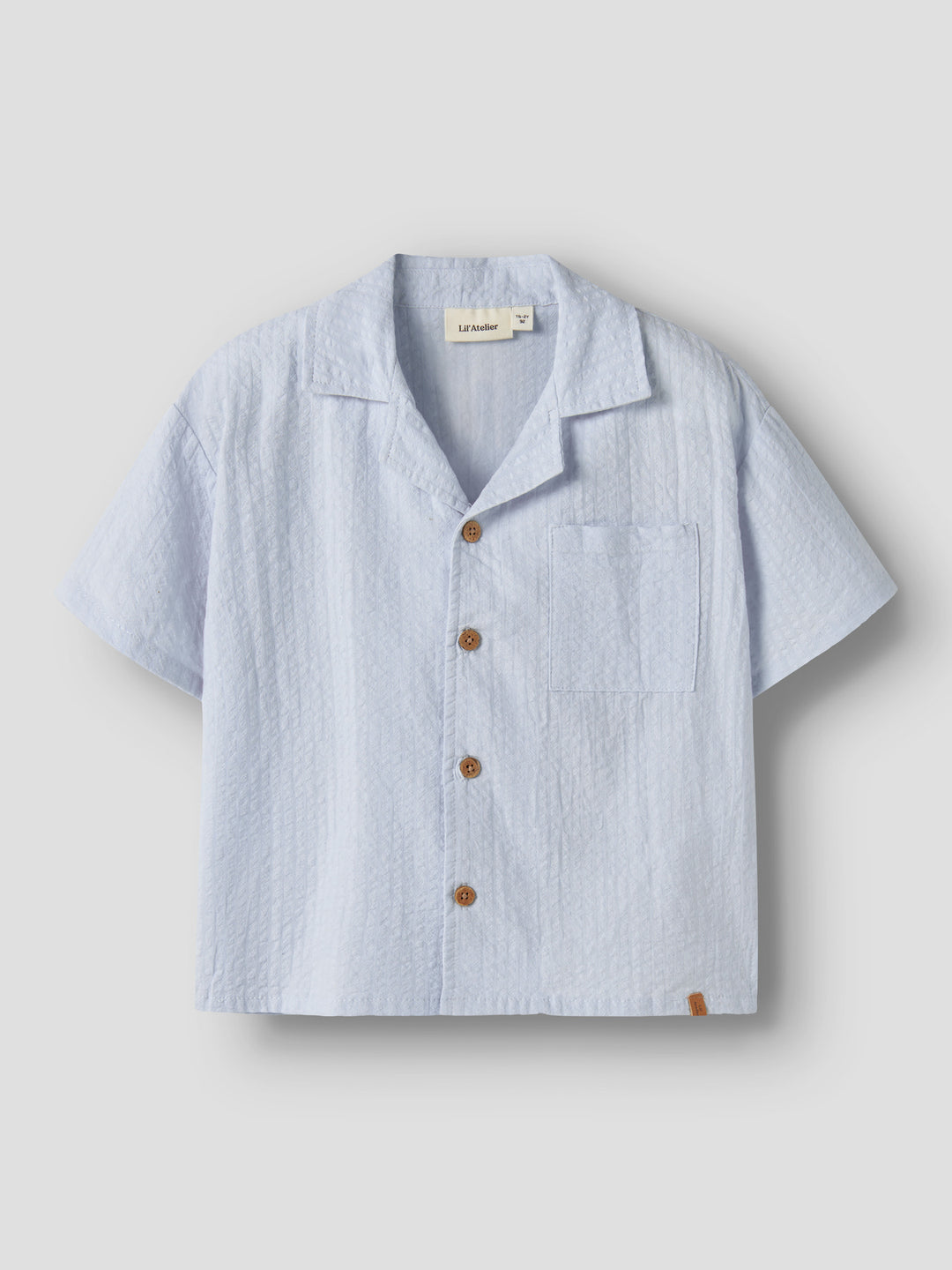 Lil Atelier Mini HOMAN MAK LOOSE skjorte - Plein Air