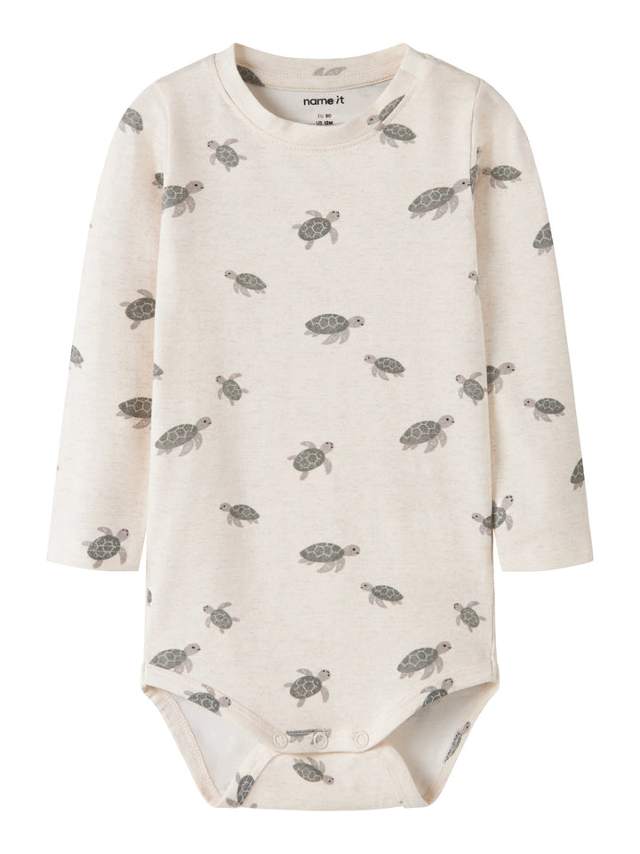 name it baby JAMIE LS BODY - Peyote Melange