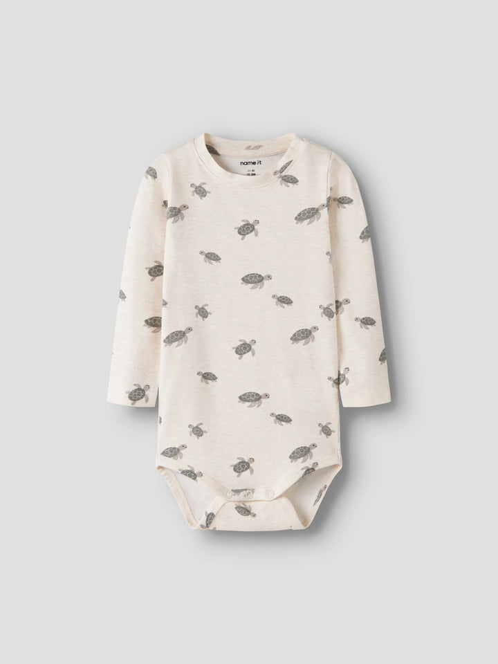 name it baby JAMIE LS BODY - Peyote Melange