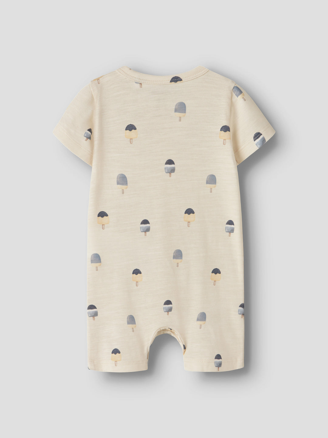 name it baby JEROME SS SUNSUIT - Almond Milk