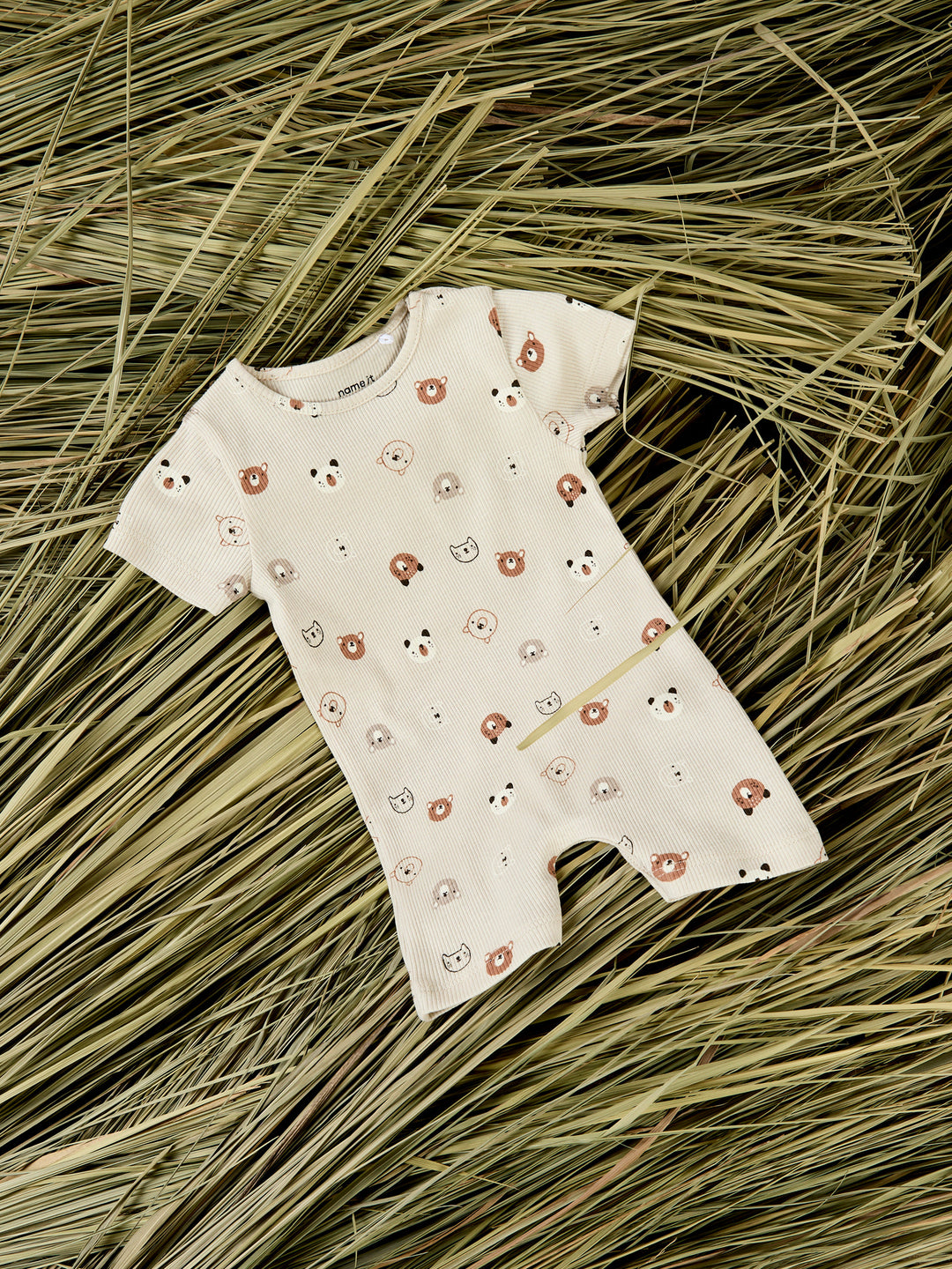 name it baby JOPPI romper - Almond Milk
