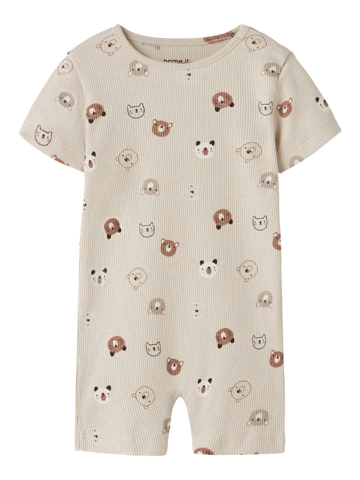 name it baby JOPPI romper - Almond Milk
