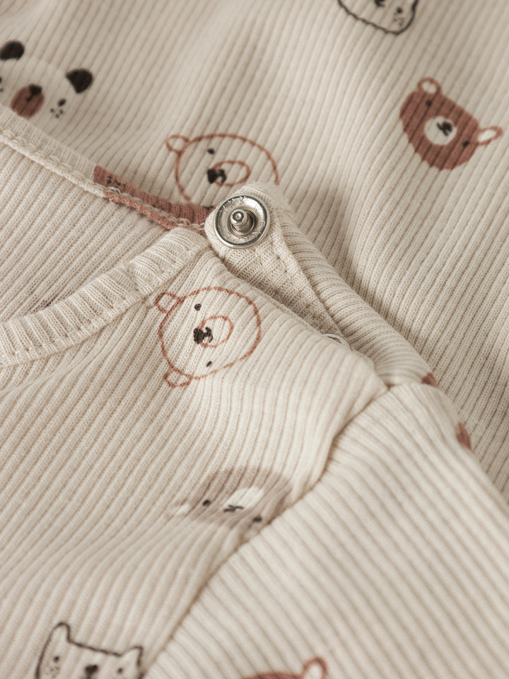 name it baby JOPPI romper - Almond Milk