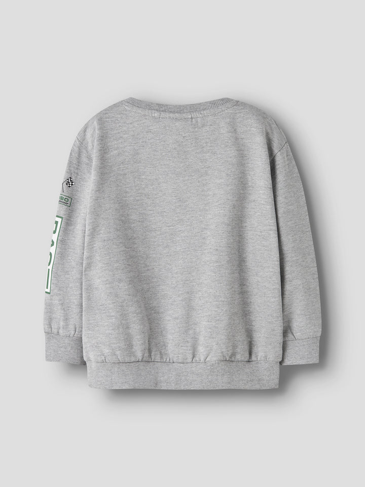 name it mini NILIUS LS SWEAT - Grey Melange