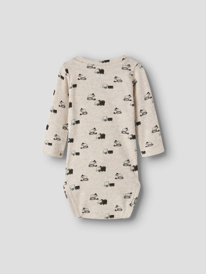 name it baby KONTOR LS BODY - Peyote Melange