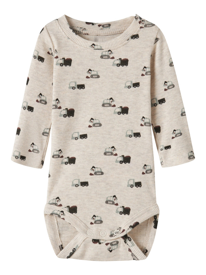 name it baby KONTOR LS BODY - Peyote Melange