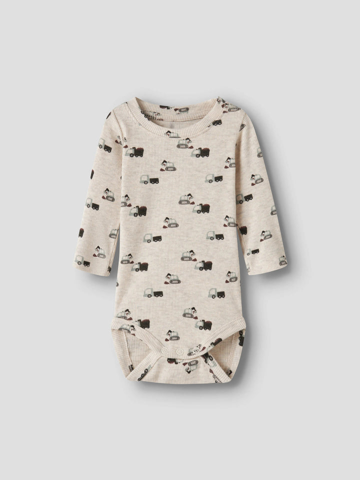 name it baby KONTOR LS BODY - Peyote Melange