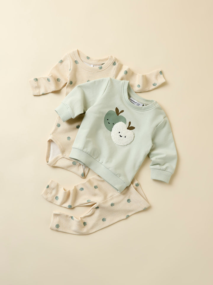 name it baby FOAPPLE LONG JOHN - Almond Milk