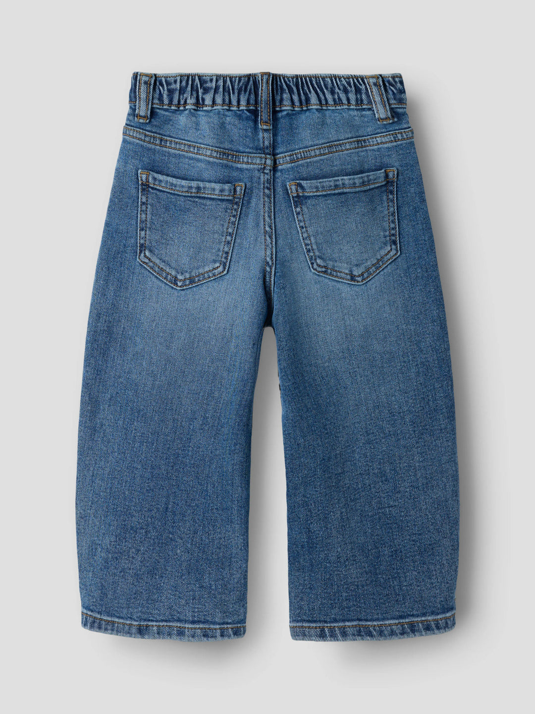 name it mini BEN Barrel Jeans - Medium Blue Denim