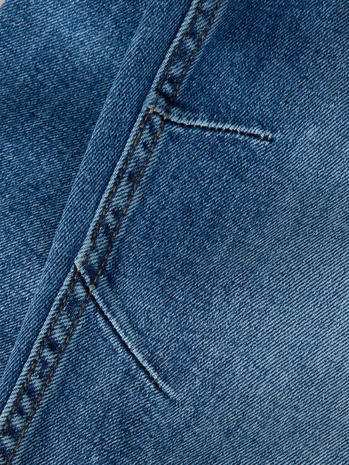 name it mini BEN Barrel Jeans - Medium Blue Denim