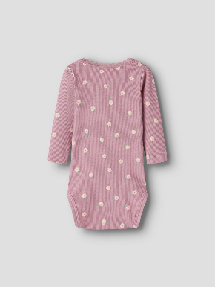 name it baby LAUREL LS Body - Lilas