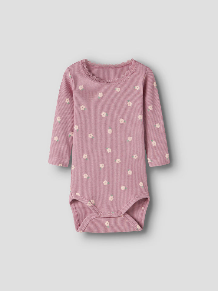 name it baby LAUREL LS Body - Lilas
