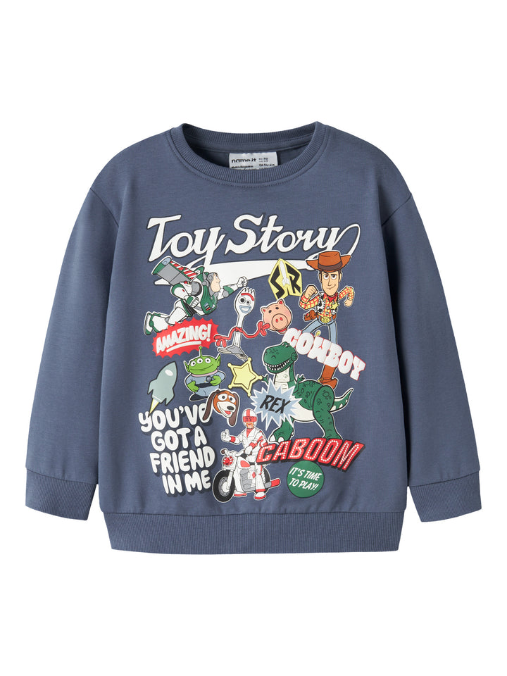 name it mini JOKUM TOY STORY SWEAT - Vintage Indigo