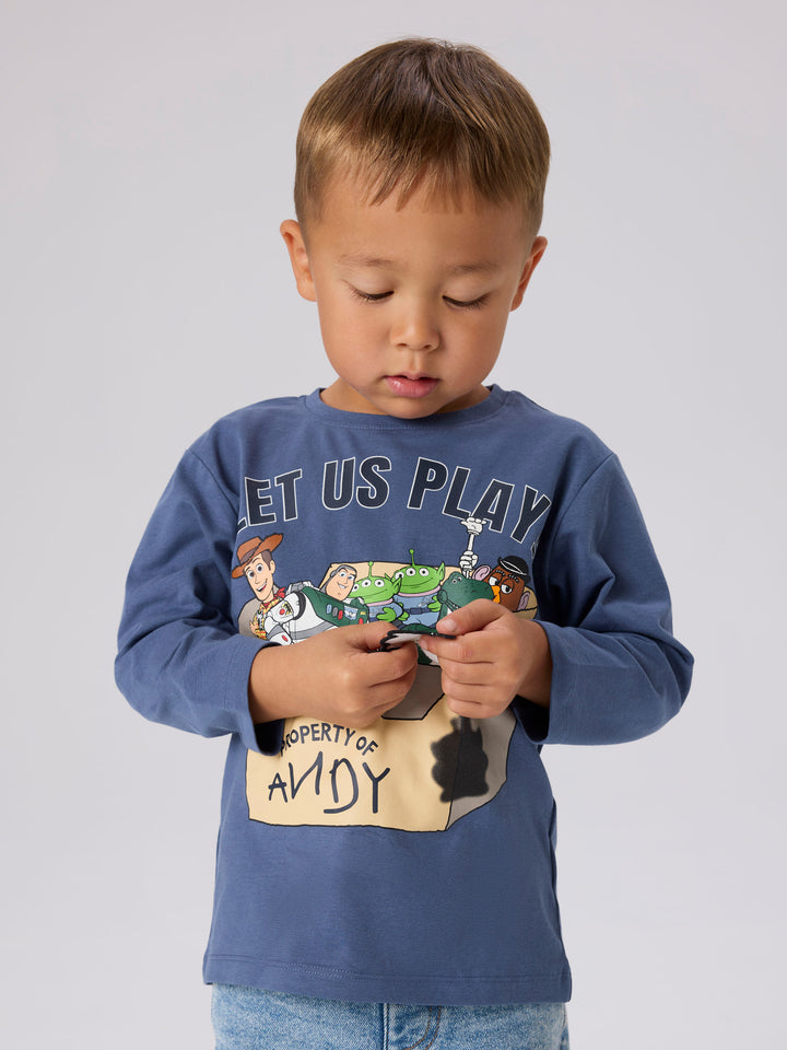 name it mini JOSBA TOY STORY LS TOP - Vintage Indigo