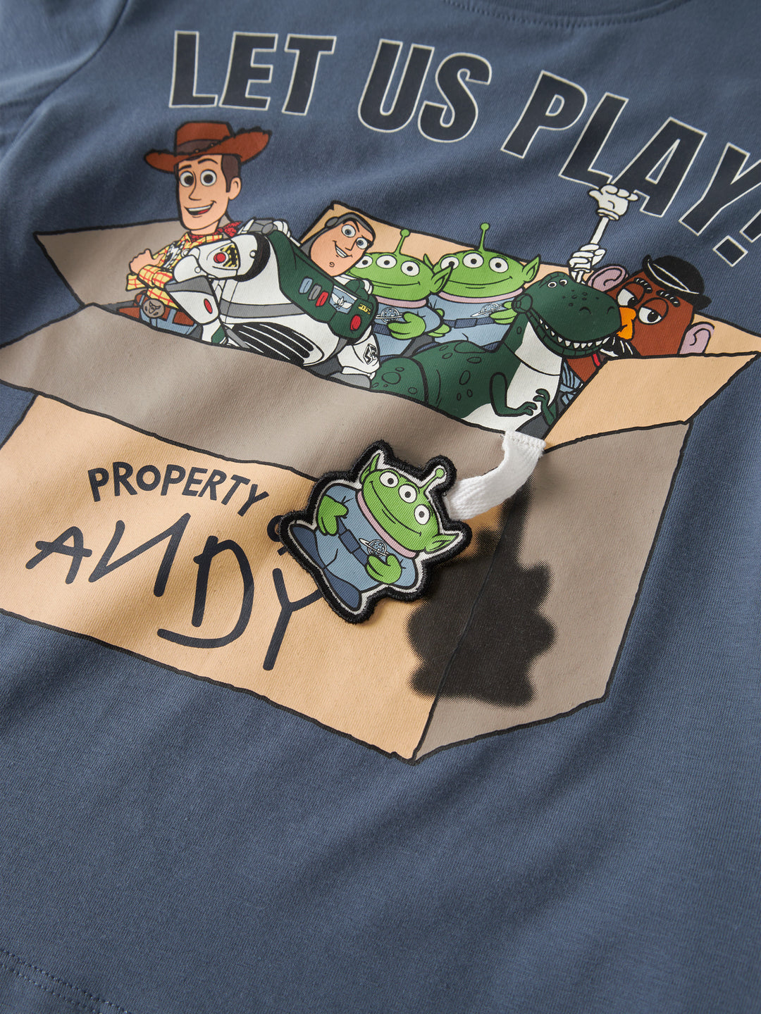 name it mini JOSBA TOY STORY LS TOP - Vintage Indigo