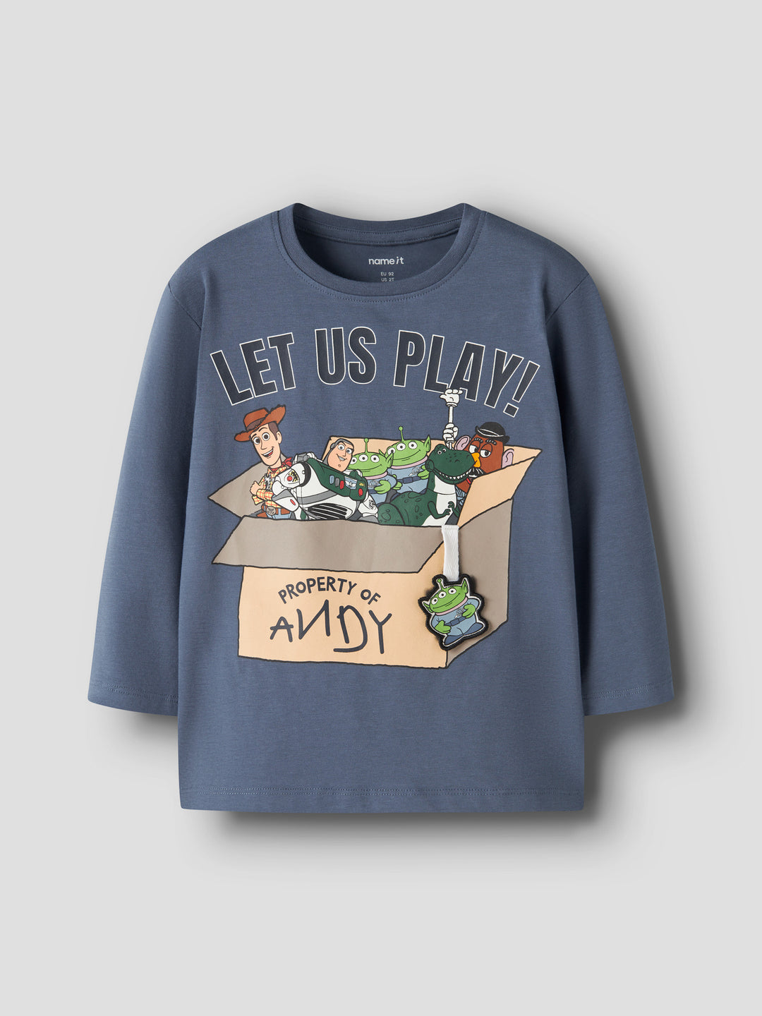 name it mini JOSBA TOY STORY LS TOP - Vintage Indigo