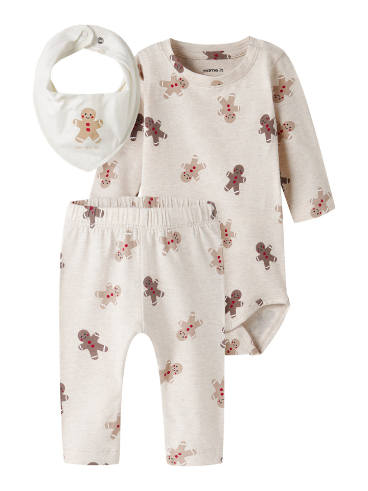 name it baby DABBA Body Giftpack - Peyote Melange