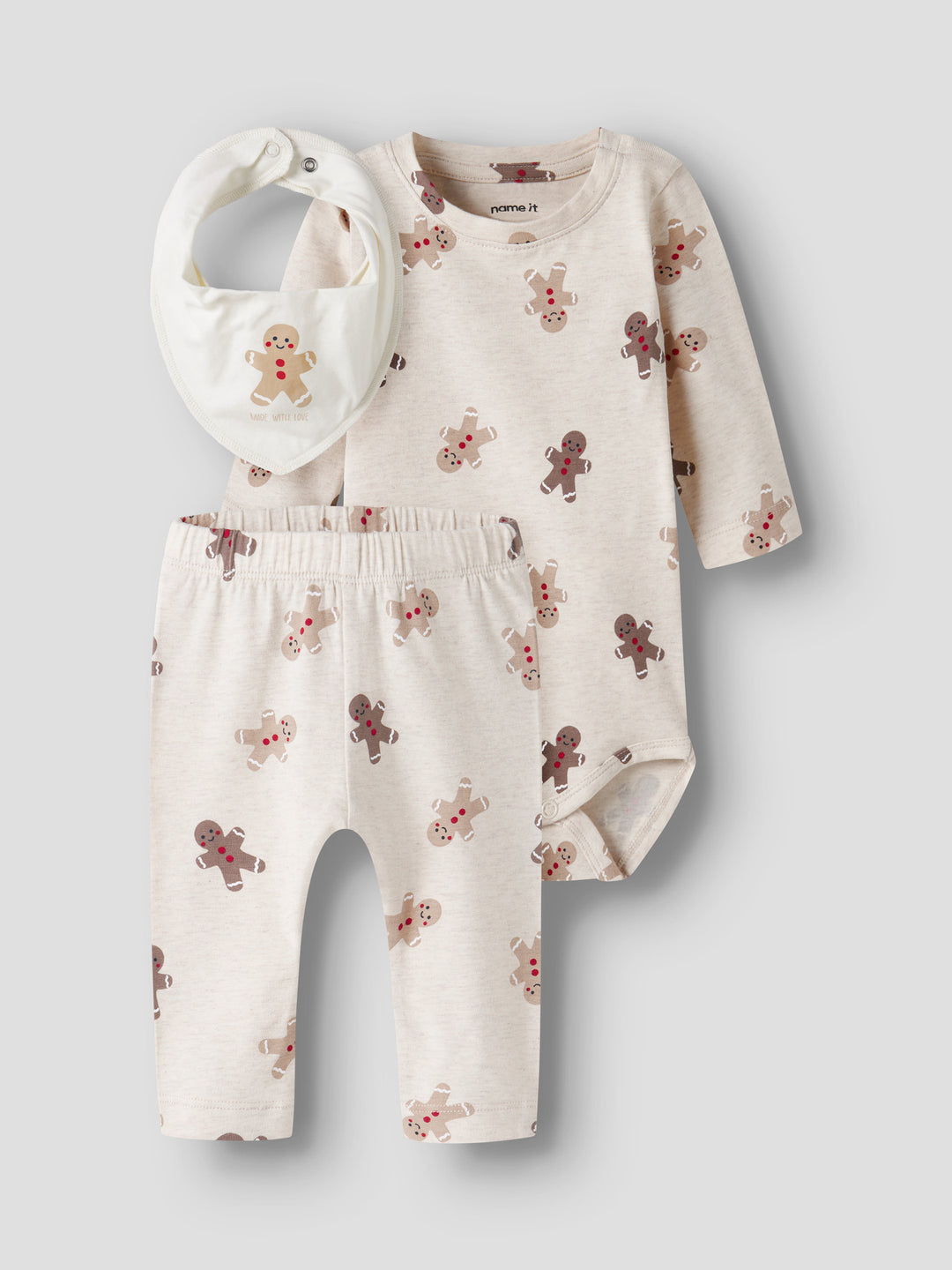 name it baby DABBA Body Giftpack - Peyote Melange