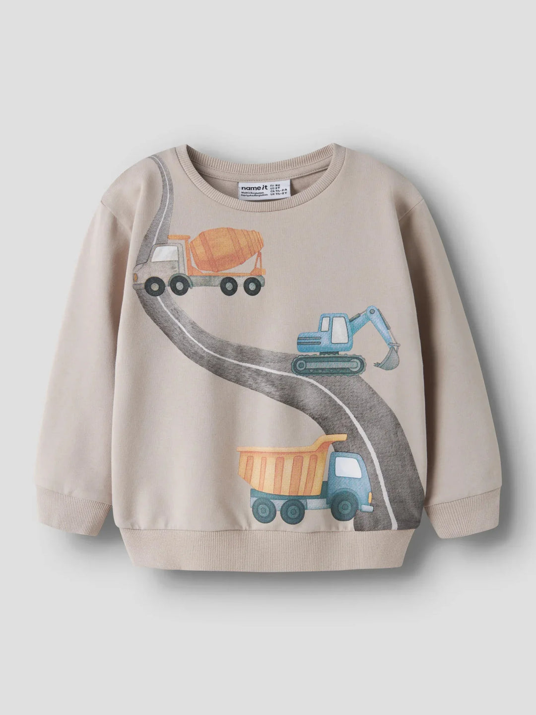 name it mini JASO LS SWEAT - Chateau Gray