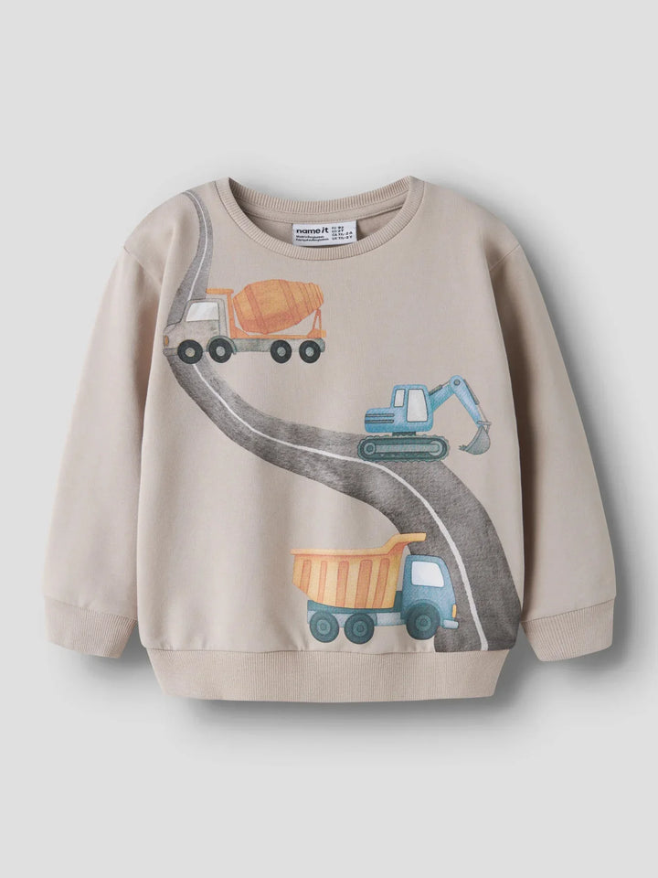 name it mini JASO LS SWEAT - Chateau Gray