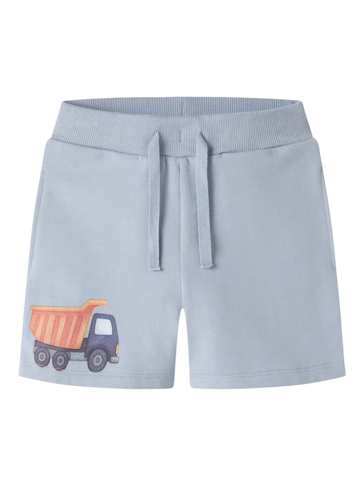 name it mini JASO SWEAT SHORTS - Blue Fog