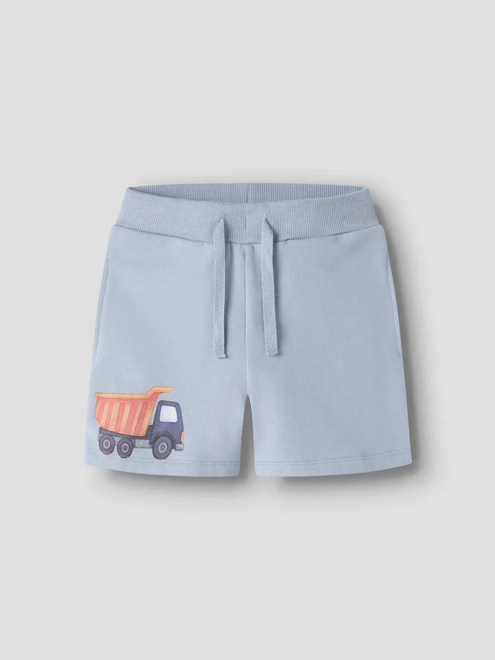 name it mini JASO SWEAT SHORTS - Blue Fog