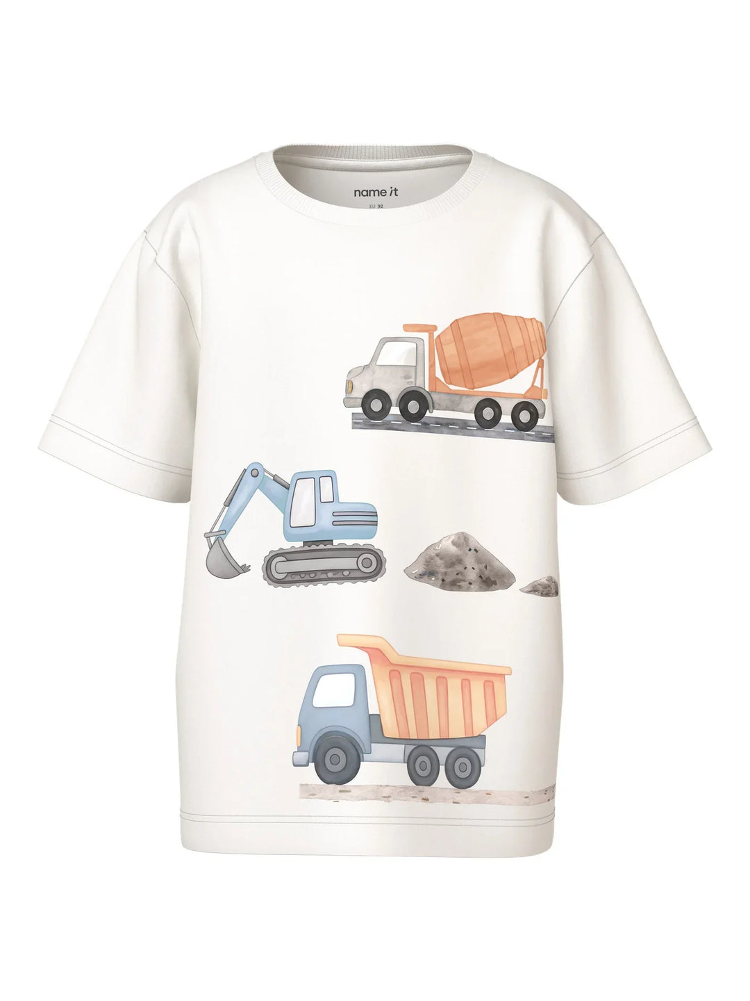 name it mini JAVOL SS NREG TOP - Bright White